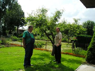 Gespr�ch des Vorstandes